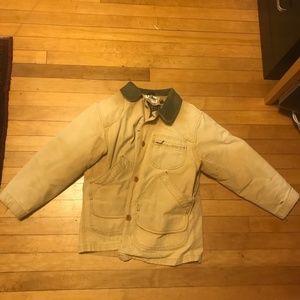 L L Bean vintage barn coat